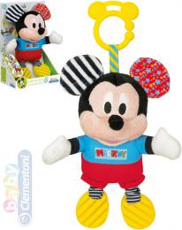 CLEMENTONI PLY Baby Mickey Mouse myk koustko Zvuk - zvtit obrzek