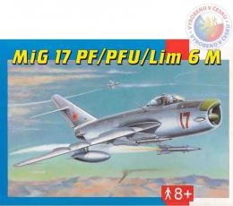 SMÌR Model letadlo MIG-17 PF/PFU 1:48 (stavebnice letadla)