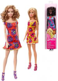 MATTEL BRB Panenka Barbie Trendy obleèek kvìtinami 4 druhy