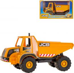 Auto stavební JBC sklápìè velký oranžový na písek v krabici