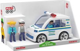EFKO IGRÁÈEK MultiGO Trio Policie set auto + 3 figurky s doplòky