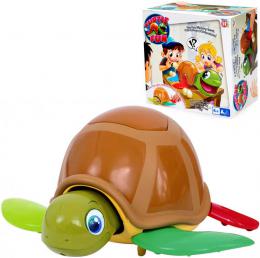 Hra Turtle Fun elva zbavn plastov 22cm s vajky 22cm na baterie Zvuk - zvtit obrzek