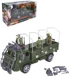 Auto vojenské plastové 31cm herní set se 3 figurkami a doplòky