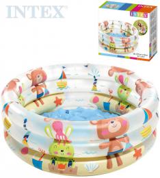 INTEX Baby bazének dìtský nafukovací kruh 61x22cm bílý 57106