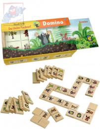 Hra Domino Krtek 28 dílkù v døevìné krabièce