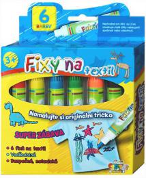 Fixy na textil VODÌ ODOLNÉ Výtvarné a kreativní hraèky