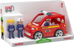 EFKO IGRÁÈEK MultiGO Trio Fire set auto hasièské + 3 figurky s doplòky