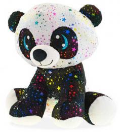 PLYŠ Medvídek Panda Star Sparkle 35cm tøpytivý