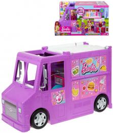 MATTEL BRB Barbie restaurace pojízdná herní set auto rozkládací s doplòky