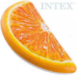 INTEX Lehátko nafukovací 178x85cm plátek pomeranèe do vody
