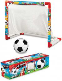 BINO Fotbalový dìtský set brána 58x45x34cm + míè na kopanou v krabici