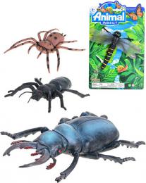 Zvtko hmyz 18-23cm 4 druhy na kart plast - zvtit obrzek