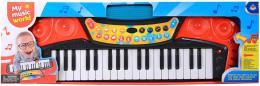 Pianko dìtské elektronické 37 kláves keyboard na baterie Svìtlo Zvuk