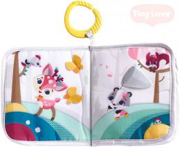 TINY LOVE Baby závìsná knížka se zvíøátky Tiny Princess Tales pro miminko