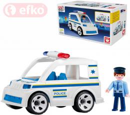 EFKO IGREK MultiGO Policista set policejn auto s figurkou STAVEBNICE - zvtit obrzek