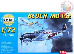 SMÌR Model letadlo Bloch MB 152 1:72 (stavebnice letadla)