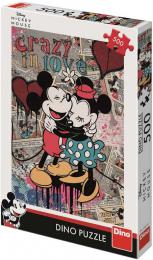 DINO Puzzle 500 dílkù Mickey Mouse retro 33x47cm skládaèka v krabici