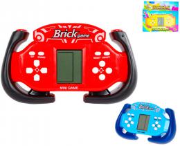 Hra Tetris Brick Game konzole retro digitální 23 her na baterie Zvuk 3 barvy