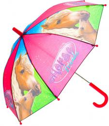 Deštník dìtský Horse Friends 60x70cm s koníky manuální holèièí