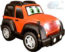 EP Line Baby RC Auto jeep na vysílaèku 27MHz s volantem na baterie Svìtlo Zvuk