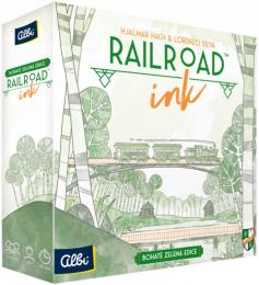 ALBI HRA Railroad Ink - Bohat zelen edice - zvtit obrzek