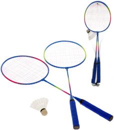 Badmintonov rakety 63cm 2-Play set 2ks s kokem v sce - zvtit obrzek