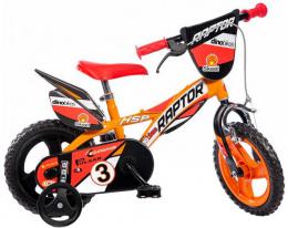 ACRA Dìtské baby kolo Dino Bikes oranžové chlapecké 12