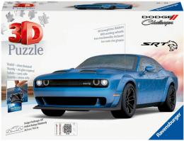 RAVENSBURGER Puzzle 3D Auto Dodge Challenger SRT Hellcat Widebody 108 dlk - zvtit obrzek