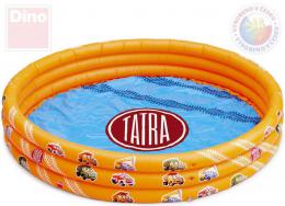 DINO Baby bazén dìtský nafukovací TATRA 122x28cm oranžový
