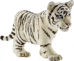 SCHLEICH Bílý tygr mládì 7cm figurka ruènì malovaná plast