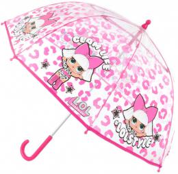 Deštník dìtský L.O.L. Surprise! transparentní manuální 64x70cm