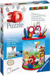 RAVENSBURGER Puzzle 3D Stojan na tu�ky Super Mario 54 d�lk�