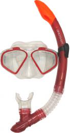 BROTHER Sada potápìèská èervená šnorchl + brýle na potápìní do vody