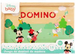 DØEVO Hra Domino Mickey Mouse 16 dílkù v krabièce