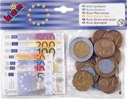 KLEIN Set Euro mince a bankovky dìtské EUR peníze v sáèku