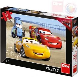 DINO Puzzle 24 dílkù Cars 3 (Auta) 26x18cm skládaèka v krabici