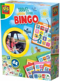 SES CREATIVE Hra Bingo cestovn samolepky do auta - zvtit obrzek