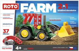 ROTO Farm Traktor 37 dlk 2v1 konstrukn STAVEBNICE - zvtit obrzek