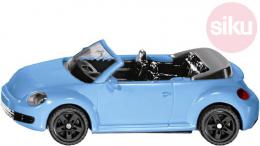 SIKU Auto modr brouk VW The Beetle Cabrio model kov 1505 - zvtit obrzek