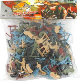 Vojci army hern set plastov figurky vojensk 5 barev v sku - zvtit obrzek