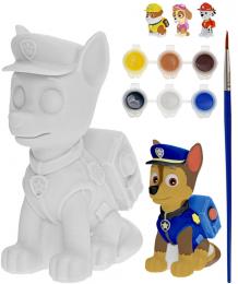 Paw Patrol Malovn na figurku kreativn set s barvikami 4 druhy porceln - zvtit obrzek