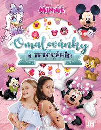 JIRI MODELS Omalovnky + tetovn Disney Minnie Mouse - zvtit obrzek