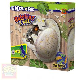 SES CREATIVE Lhnut dinosaura ve vod hern set dinosau vejce s pekvapenm