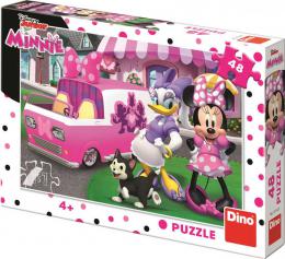 DINO Puzzle Disney Minnie a Daisy 48 dílkù 26x18cm skládaèka v krabici