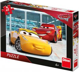 DINO Puzzle 48 dílkù Pøíprava Auta 3 (Cars) skládaèka 26x18cm