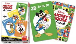 DINO Hra karetní Kvarteto Mickey Mouse a kamarádi