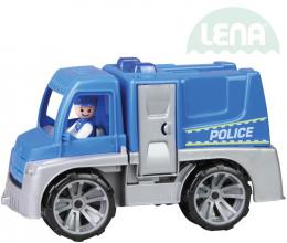 LENA Truxx auto funkèní Policie 29cm set s figurkou volnì plast