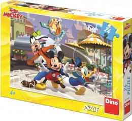 DINO Puzzle 24 dílkù Disney Mickey a pøátelé skládaèka 26x18cm