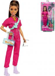 MATTEL BRB Barbie Deluxe panenka v kalhotovém kostýmu s fashion doplòky