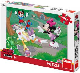 DINO Puzzle 100 dílkù Disney Minnie sportuje skládaèka 47x33cm